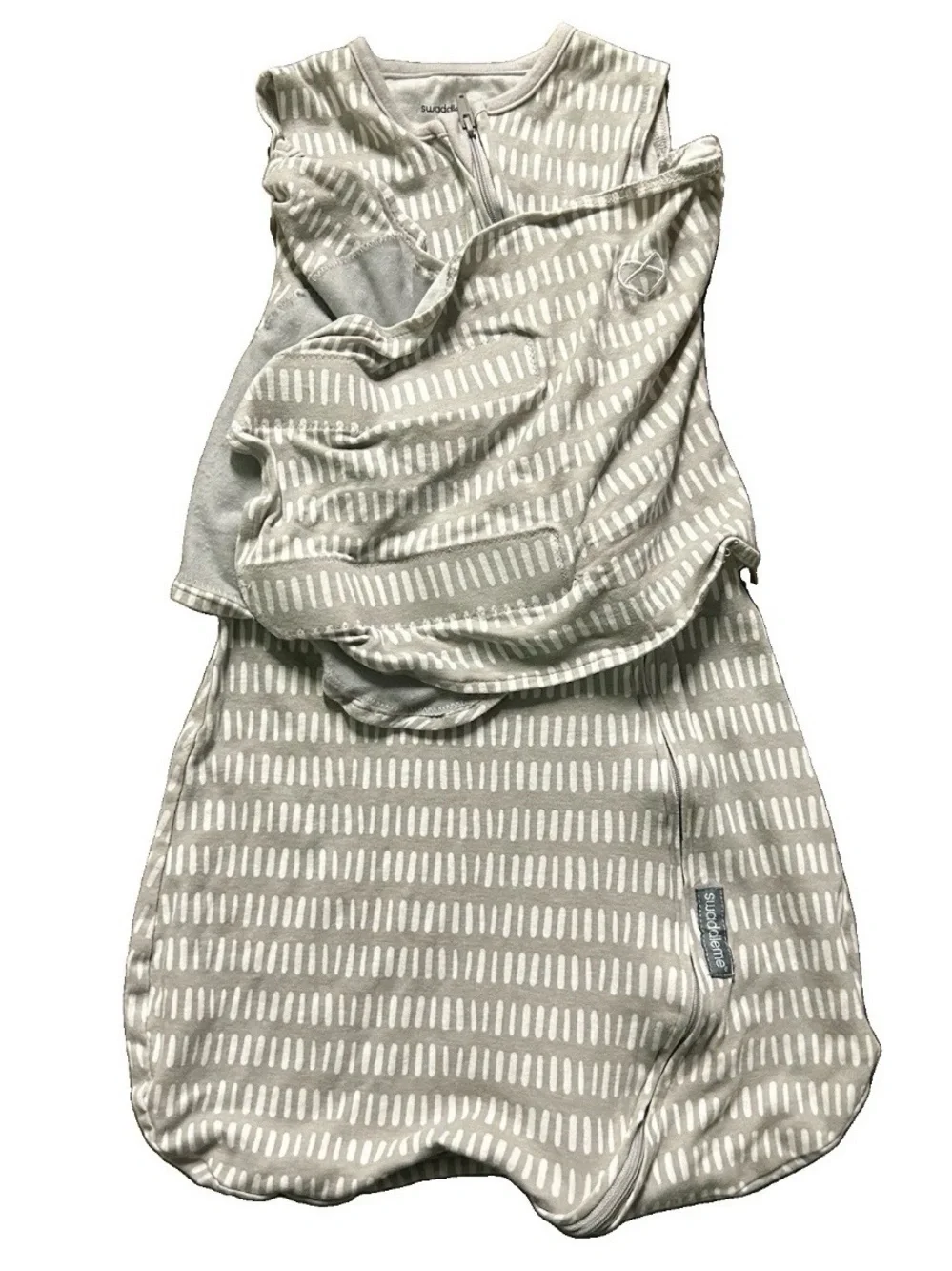 Baby Fleece Sleep Sack Swaddle Me Transitional Swaddle Size 3-6 Months